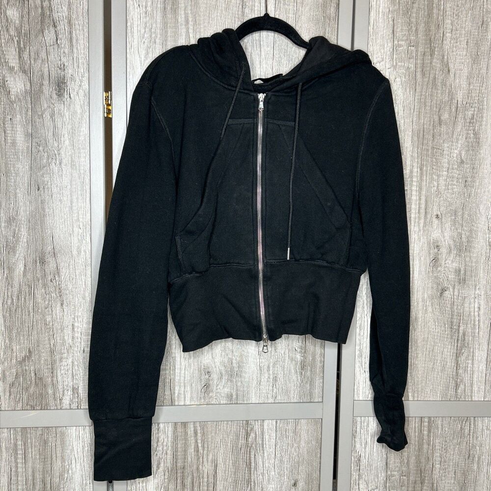 KES Hoodie Fleece Lined Full Zip Designer Black Color